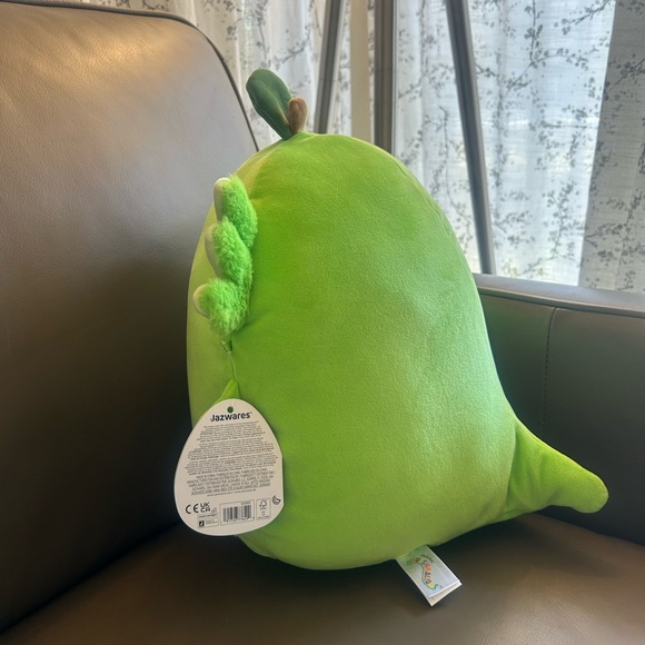 Squishmallows Kyler 12” inch Lime Green Stuffed Animal - Picture 4 of 5